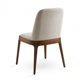 Marion Dining Chair: Light Grey